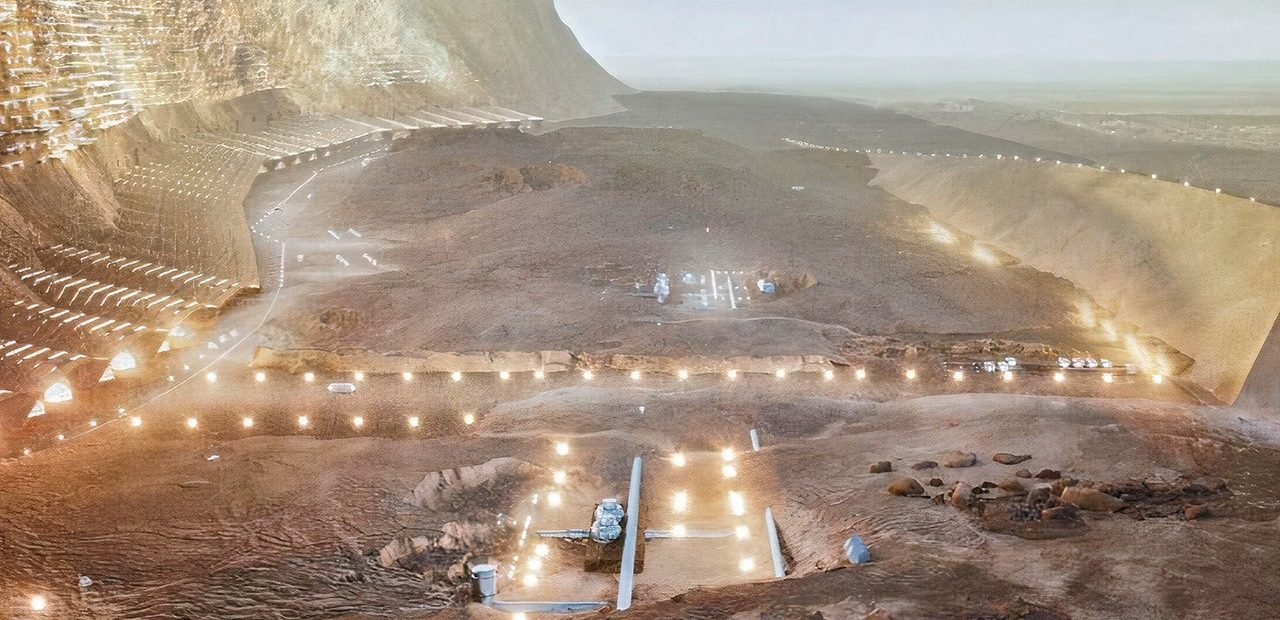 Nüwa - grad koji je planiran na Marsu