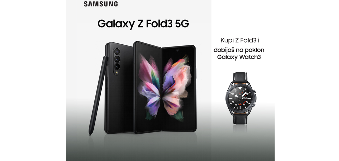 Samsung Galaxy Fold i Flip uz poklon satove